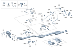 2741401208 - Exhaust System: Exhaust Gas Line for Mercedes-Benz Image