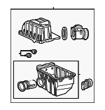 4L2Z9600BE - Engine: Air Cleaner Assembly for Ford: Explorer Image