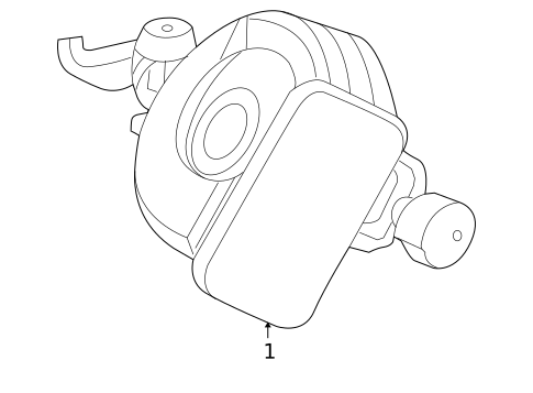 Horn for 2010 Ford Explorer Sport Trac #0