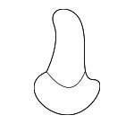 8593925500 - : Pkg Tray Trim Pin for Hyundai Image