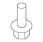 91503SZ5003 - Body: Splash Shield Clip for Honda: Civic, Odyssey, Pilot, Ridgeline Image image