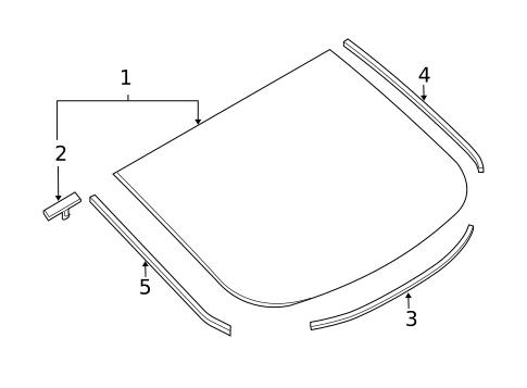 Reveal Moldings for 2003 INFINITI G35 #1