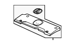 12500RL5A00 - : Cover Plate for Acura Image