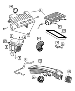 5159169AB - Fuel: Air Cleaner Body for Mopar Image