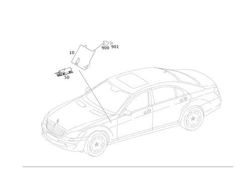 Central Gateway/System Diagnosis for 2009 Mercedes-Benz S 550 #0