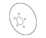 68227800AB - Brakes: Disc Brake Rotor for Mopar Image