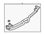17228511456 - Cooling System: Cooler Line for BMW: 328d, 328d xDrive Image