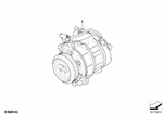 64522147459 - Heater and Air Conditioning: Exch. Air Cond.Compressor for BMW: 545i, 550i, 645Ci, 650i Image image