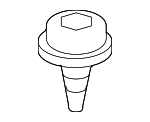 24413560 - Electrical: Headlamp Assembly Screw for Saab Image