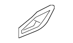 82653D2000 - Body: Handle, Outside Gasket for Hyundai Image