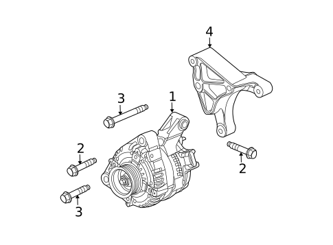 Alternator for 2007 Cadillac CTS #0