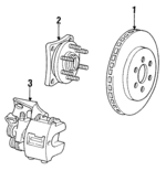 4642122AC - Brakes: Brake Rotor for Dodge: Viper Image