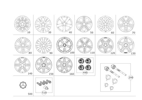 Wheels and Accessories for 2015 Mercedes-Benz E550 #0