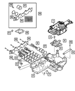 68002342AG - Automatic Transmission Multi-Speed: Transmission Solenoid for Dodge: Dakota, Durango, Ram 1500, Ram 2500, Ram 3500 | Jeep: Grand Cherokee, Liberty Image