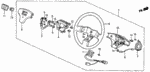 90380SB2003 - Chassis: NUT, SELF-LOCK (OHASHI) for Honda Image