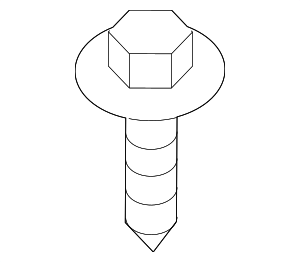 7146884435 - Body: Radiator Support Panel Bolt for BMW: 430i Gran Coupe, 430i xDrive Gran Coupe, i4, M440i Gran Coupe, M440i xDrive Gran Coupe, X5, X6, X7, XM, Z4 Image