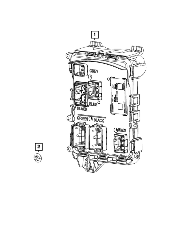 68727716AD - Electrical: Body Controller Module for Mopar Image image