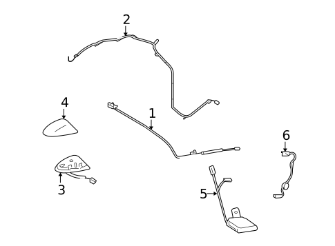 Antenna & Radio for 2015 INFINITI Q60 #0
