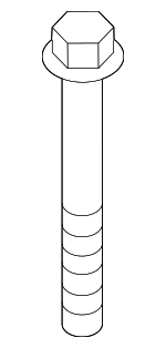 33176760342 - Suspension: Lower Control Arm Bolt for BMW Image