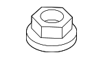 33306760585 - Suspension: Upper Control Arm Retainer Nut for BMW Image