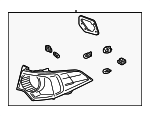 33500TL0A01 - Electrical: Tail Lamp Assembly for Acura Image