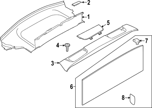 Stowage Compartment for 2022 Porsche 911 #0