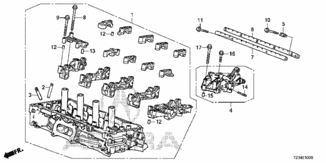 Cylinder Head for 2017 Acura TLX #0