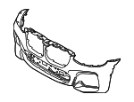 51118091990 - Body: Bumper Cover for BMW: X3, X4 Image