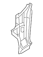 6E5Z5402038A - Body: Inner Hinge Pillar for Ford: Fusion | Lincoln: MKZ | Mercury: Milan Image