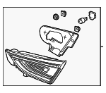 34155TXMA01 - : 2019-2021 Honda Insight - Light Assembly L Lid for Honda: Insight Image
