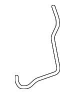 15145898 - Steering: Power Steering Return Hose for Cadillac: CTS Image