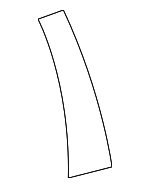 808121AA3D - Body: Black Out Tape for Nissan Image