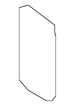 1K0831288B - Body: Lower Hinge Backing Plate for Volkswagen: Golf, Golf R, GTI, Jetta, R32, Rabbit Image