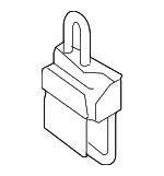 1K4833412Q - Body: Lower Hinge for Volkswagen: Golf, Golf R, GTI, Jetta, Rabbit Image