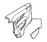 39811216 - Body: Quarter Trim Panel for Volvo Image