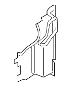 51747898209 - Body: Cooling Duct for BMW: M6 Image