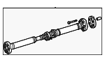 2904102300 - Universals &amp; Rear Axle: Drive Shaft for Mercedes-Benz Image
