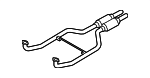 18307607873 - Exhaust: Front Muffler for BMW Image