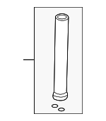 80351SDCA01 - HVAC: Dehydrator for Honda: Accord, Accord Crosstour, Civic, Crosstour, Fit Image
