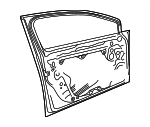5H4831055M - Body: Door Shell for Volkswagen Image