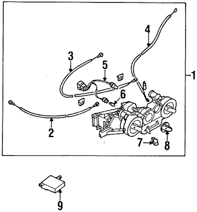 MR460241 - HVAC: Control Assembly for Mopar Image