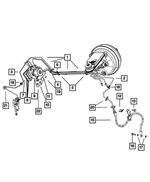 Brake Tube, Left Front