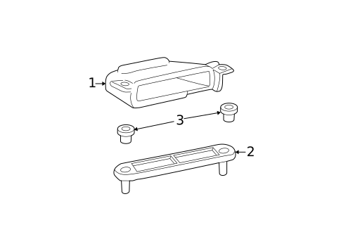 Bulbs - Chassis for 2004 Buick Regal #1