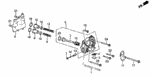 22743PF0000 - Transmission - Automatic: PIPE, THIRD CLUTCH for Honda Image
