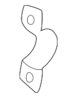 8A0511439 - Suspension: Stabilizer Bar Clamp for Audi: 90 Quattro, A4, A4 Quattro, A6 Quattro, Allroad Quattro, RS4, S4, S6, TT, TT Quattro Image