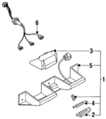 FD0151270C - : License Lamp for Mazda: RX-7 Image