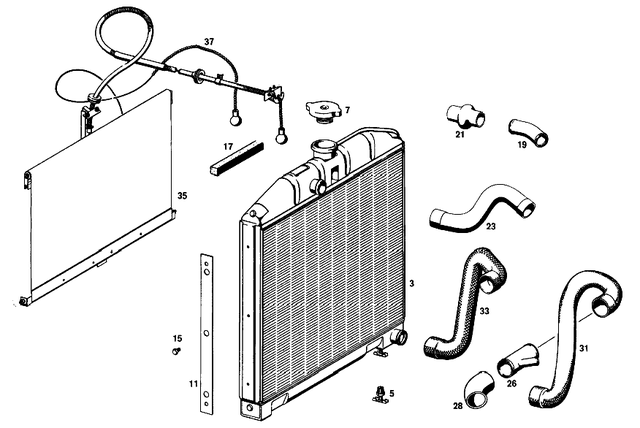 1215010282 - : Hose for Mercedes-Benz Image