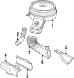 25095361 - Engine: Air Cleaner for GM Image