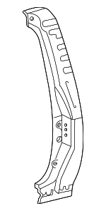 6150204040 - Body: Body C-Pillar Reinforcement for Toyota: Tacoma Image