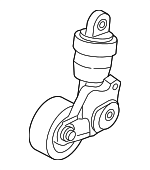 PE0315980C - Belts &amp; Cooling: Accessory Drive Belt Tensioner Assembly for Mazda Image